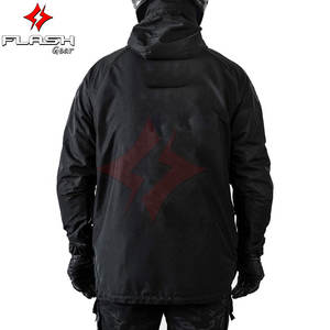 Sudadera con Capucha Unisex para Motocicleta, Extraíble, con Protección CE en Hombros, Codos y Espalda, Forro Protector de Fibra de Aramida para Todo el Cuerpo, Transpirable - Product Image 3