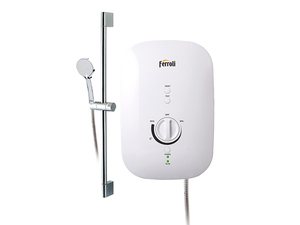 Chauffe-eau électrique sans réservoir 4500W en plastique IPX4 avec élément chauffant en acier inoxydable, super silencieux, pour salle de bain domestique, montage mural - Product Image 4