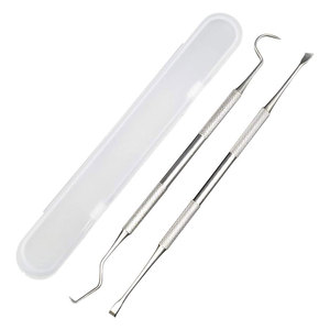 Herramientas Dentales Profesionales, Kit de Limpieza Dental Manual de 5 Piezas de Acero Inoxidable Alemán para Mascotas con Agarre Ergonómico - Product Image 1