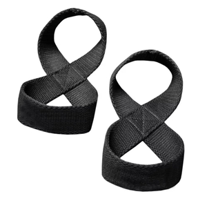 Correa de Muñeca Personalizada en Forma de 8 de Geo Brother Co, Resistente, Ligera, de Alta Elasticidad, de Goma, para Levantamiento de Pesas, Gimnasio, Fitness - Product Image 1