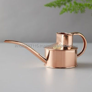 Bidon d'eau antique en cuivre pur fait à la main avec finition rustique de qualité supérieure et grande capacité pour un stockage d'eau sain - Product Image 3