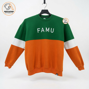 Sweat-shirt à col rond avec logo serpent brodé, 100% coton, coupe classique, décontracté pour homme, toutes saisons, 370g non tissé - Product Image 1