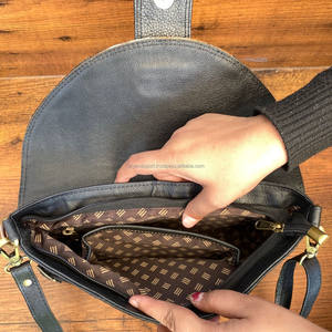 Bolso cruzado de cuero de vaca genuino de lujo para mujer de diseñador de moda al por mayor bolsos de gran capacidad de alta calidad - Product Image 6