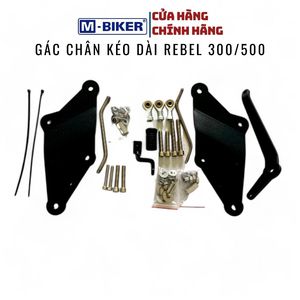 Ensemble de repose-pieds pour passager M-Biker Hond Rebel Series, accessoires pour moto - Product Image 4