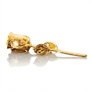 Wholesale 24k Gold Rose Flower Luxury Preserved Eternal Gold Dipped Rose for <b>Valentine's</b> Day Wedding Anniversary <b>Gift</b> <b>Box</b> - Product Image 5