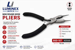 <b>Long</b> <b>Nose</b> Stainless Steel Lightweight Jewelry Making Pliers - Product Image 2