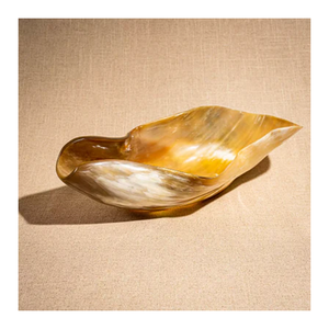 Cuenco para servir ensalada con cuerno de buey de Búfalo, logotipo personalizado ecológico, Apto para lavavajillas, diseño moderno para fiestas - Product Image 1