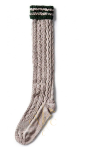 <b>Men</b> Knee High <b>Socks</b> Striped Crew <b>Socks</b> Knitted Ribbed Athletic Style Festival Wear - Product Image 5