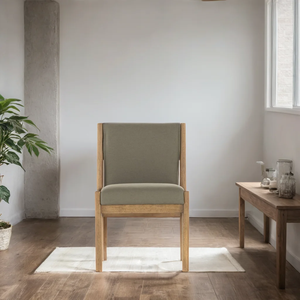 Silla de Comedor Moderna Hecha a Mano de Madera Maciza de Lujo, Diseño Ergonómico para Hogares, Hoteles, Restaurantes, Escuelas, Centros Comerciales - Product Image 1