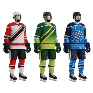 Maillot et chaussettes de hockey sur glace personnalisés 2026 en sublimation intégrale pour équipes sportives – Vente en gros, usine OEM - Product Image 3