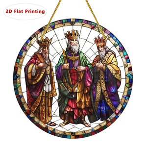 CIFbuy Décoration de fenêtre en acrylique Prisme Arc-en-ciel, Ornement suspendu coloré pour jardin, Panneaux de vitrail, TikTok pour service de retrait Temu - Product Image 4