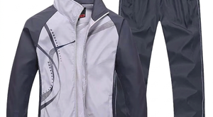 Ensemble de survêtement décontracté deux pièces pour femme, imprimé léopard, 100 % coton, manches longues, coupe ample, vente en gros - Product Image 5