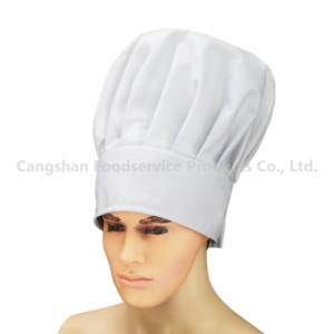 New Woven <b>Plain</b> Dyed American Style 100% Cotton Chef's Mushroom <b>Caps</b> Cangshan Fodservice <b>Cap</b> Cotton Mushroom <b>Cap</b> - Product Image 2