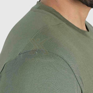 เสื้อยืดออกกำลังกายแบบหนาพิเศษ เป็นมิตรกับสิ่งแวดล้อม เสื้อผ้าผู้ชาย เสื้อยืดออกกำลังกายผู้ชาย ราคาประหยัด - Product Image 5