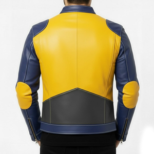 Veste en cuir véritable taille US, cuir d'agneau, édition limitée, appliqué brodé de diamants, veste d'hiver de haute qualité pour hommes - Product Image 2