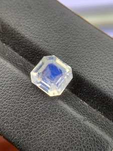 Pierre de lune blanche naturelle, cabochon taille octogonale, pierre précieuse en vrac 2,00 carats, ZUBEDA GEMS and JEWELRY pour la fabrication de bijoux, vente en gros - Product Image 1