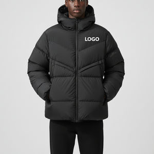 Chaqueta Bomber para Hombre 2026 con Logotipo Personalizado OEM/ODM, Cuello Alto, Logotipo Frontal, Alta Calidad, Impermeable, Transpirable, para Invierno - Product Image 1