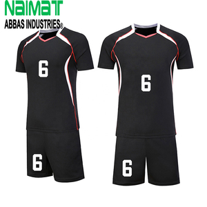 Custom Professional Men Volleyball Uniform Quick Dry Sublimation Printed Jersey Shorts <b>Set</b> Team Sports Kit Wear - Product Image 1