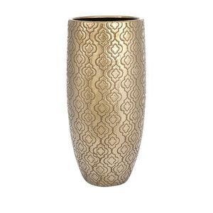 Modern Vintage Art Deco Aluminium Flower <b>Vase</b> Tabletop Handmade Decorative Living Room Classic Style Christmas Holiday Metal - Product Image 4