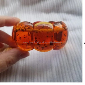 สร้อยข้อมือแฟชั่นทำจากเรซินนางฟ้าทำด้วยมือสำหรับผู้หญิงคุณภาพสูงงานทำมือแบบอินเดียงานหัตถกรรมทำสีแบบเกลียว - Product Image 1