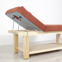 Table de massage portable moderne réglable en bois, pliable et légère, pour salon de beauté et spa, avec fonctionnalités aquatiques