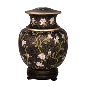 Urne funéraire sur piédestal en marbre turquoise avec bande de roses. Un monument royal et unique. Disponible aux prix de gros. - Product Image 2