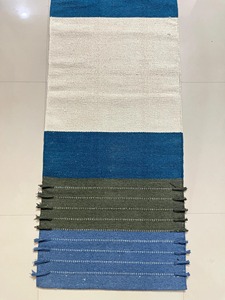 Tapete de Ejercicio Rectangular Contemporáneo de Chenilla con Patrón Impreso, Base de Goma Antideslizante, Grosor Medio, para Uso Doméstico - Product Image 4