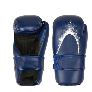 Protector de Manos para Kickboxing de Alta Calidad, Transpirable, Antideslizante, Color Azul, para Entrenamiento, Guantes Ligeros para Karate y Sparring - Product Image 3