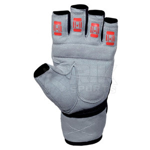 ถุงมือยกน้ำหนักออกกำลังกายขายดี พร้อมที่รัดข้อมือ 2 ชิ้น - Product Image 4