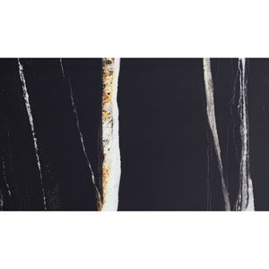 Tavolino da caffè Wenona con finitura nera a specchio - Product Image 5