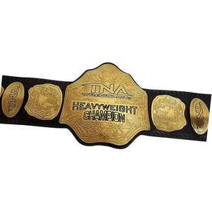 Ceinture de championnat de lutte poids lourd TNA personnalisée, ceinture de titre de qualité supérieure, cadeau de lutte de qualité supérieure - Product Image 2