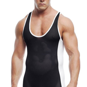 Custom Logo Hot Selling Sublimated Women Wrestling Uniform Set Practice Team Youth Wrestling Set Cheap Price Wrestling Singlets - Product Image 5