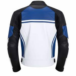 Latest Design Printed Embroidery Cordura Waterproof Breathable Quick Dry Plus Size 220g Customizable Racing Motorbike Jacket - Product Image 2