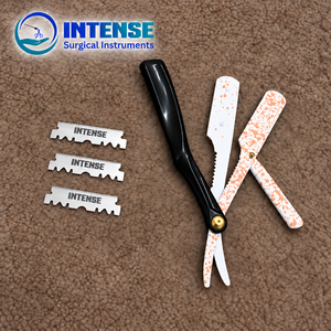 Custom Hair Cutting Razor Professional Barber Folding <b>Straight</b> Razor Hair Styling Texturizing Thinning Tool for Hairdresser - Product Image 6