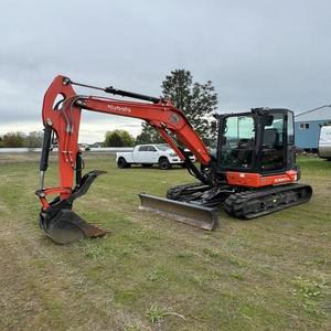 Livraison rapide pour l'excavatrice sur chenilles KUBOTA KX057-5, qualité supérieure, moteur 35KW, pompe, boîte de vitesses - Product Image 2