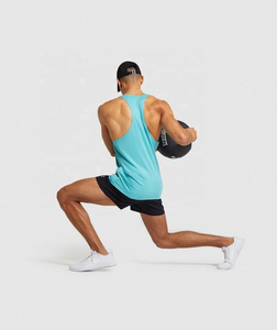 Camiseta sin mangas de algodón transpirable para hombre, de la mejor calidad, al por mayor, personalizada, para gimnasio, fitness, entrenamiento, culturismo - Product Image 1