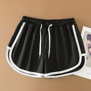 Shorts de course et de yoga fluides pour femmes Wearpex, respirants, séchage rapide, écologiques, 100 % polyester micro-extensible, taille mi-haute avec cordon de serrage - Product Image 4