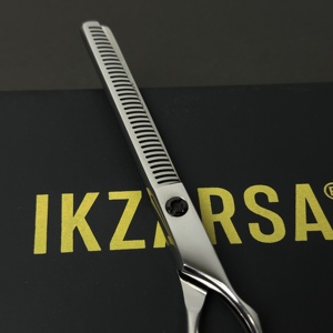 Polished Finish Barber Thinner <b>Shears</b> with Fancy Design <b>Handle</b> Professional Stainless Steel Hair Thinning Scissors At Best Price - Product Image 2