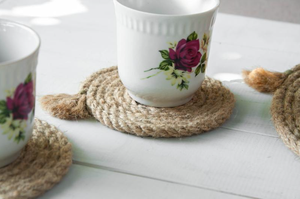 Eco Friendly Promotional Coir <b>Coaster</b> OEM ODM - Custom Size Coconut Fiber Table <b>Coaster</b> Private Label Bulk Supplier - Product Image 3