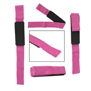 Nouvelles sangles de musculation personnalisées en coton et néoprène, antidérapantes, légères, équipement de fitness pour la salle de sport, Geo Brothers - Product Image 5