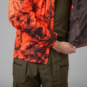 Nouvel ensemble complet veste et pantalon softshell camouflage imprimé, coupe-vent, respirant, imperméable, pour la chasse, couleurs et logo personnalisables - Product Image 4