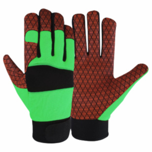 ถุงมือทำงานนิรภัยอุตสาหกรรมคุณภาพพรีเมียม ทนทาน หนังสังเคราะห์เสริมแรง Amara ได้รับการรับรองมาตรฐาน CE ป้องกันความร้อน - Product Image 6