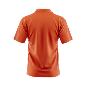 Chemises à manches courtes sur mesure de haute qualité, tissu sergé, anti-rétrécissement, mélange polyester/coton, impression sérigraphique, polos - Product Image 3