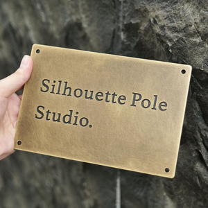 Hand Engraved Metal Plaque Unique Decorative Artwork - Product Image 5