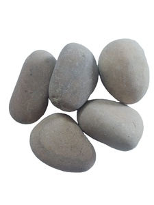 Natural Round <b>Pebbles</b> Smooth Matte Durable River Stones Mixed Color <b>Cobbles</b> for Outdoor Garden Landscaping Exterior Paving - Product Image 3