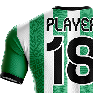 Ensemble de maillots de football personnalisés, tenue de sport haut de gamme pour équipe, fabrication OEM ODM, vente en gros, uniforme d'entraînement et de match, uniforme de football - Product Image 3