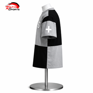 Men's Christian Jesus Front <b>Patchwork</b> Printed T-<b>Shirt</b> Casual Religious Graphic Streetwear Regular Fit 100% Cotton Anti-Wrinkle - Product Image 3