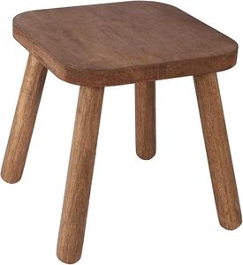 Tabouret en bois d'inspiration artisanale reflétant une maîtrise artistique et une attention aux détails dans la fabrication de meubles en bois - Product Image 5