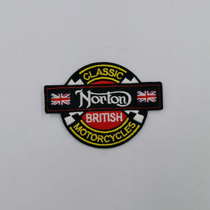 Custom Logo Embroidery Patch | Hook & Loop Tactical Brand Label for Streetwear | Factory Wholesale Price - Product Image 1