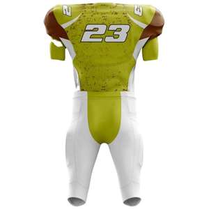 Uniformes de Fútbol Americano Personalizados al por Mayor 2026, Sublimación Completa, Unisex, Precio Razonable, Logotipo y Diseño Personalizados - Product Image 5